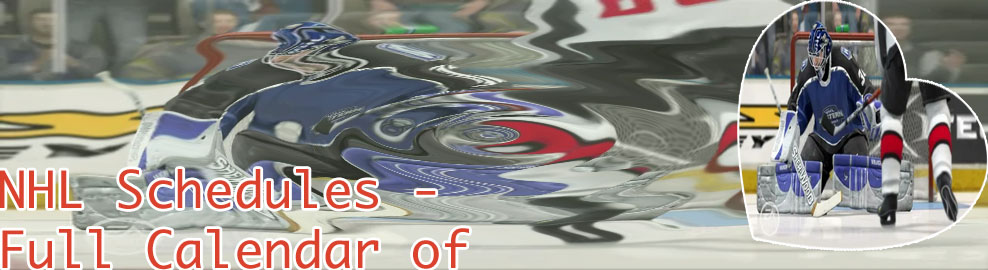 Nhl fixtures